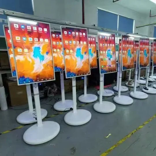 Android 12 LCD Touch Screen Display Monitors Portable Battery Power Smart TV for Entertainment 1