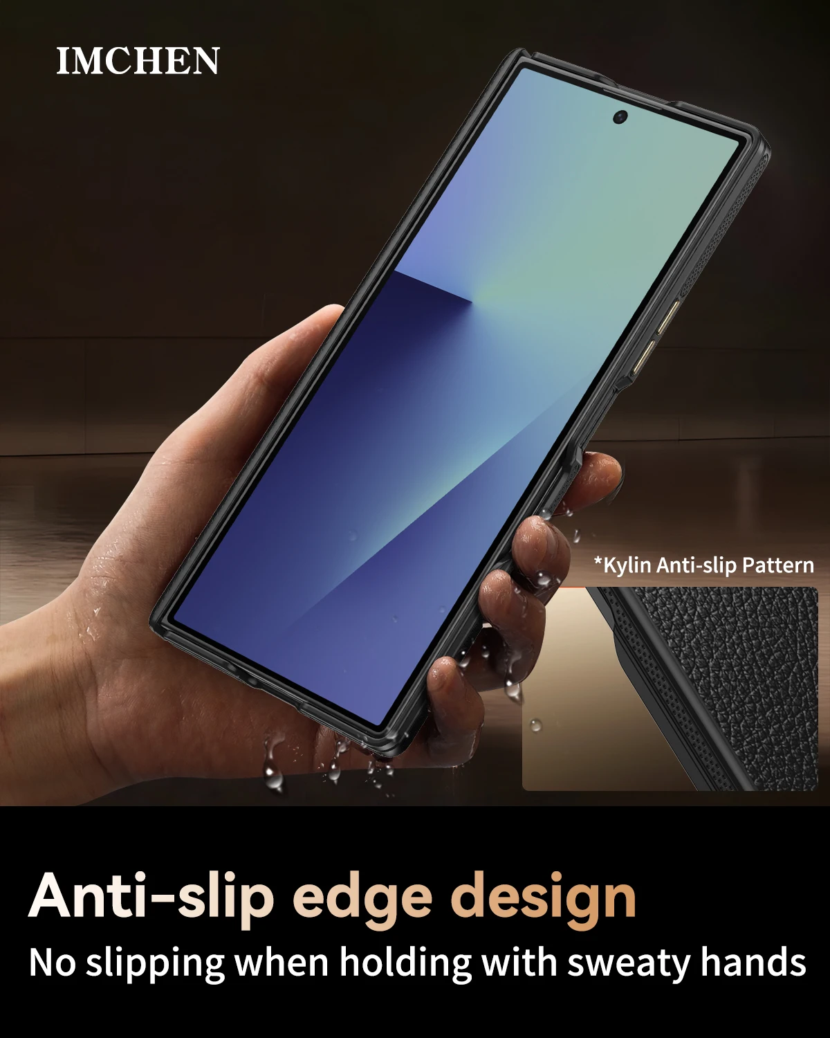 2026 High Quality for Samsung Galaxy Z Fold 7 Hard Wireless Charging Drop Protection Anti Folding Anti-fall Full Case Phone Case 2