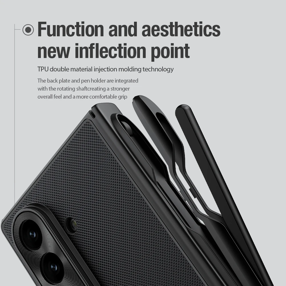 NILLKIN Magsafe Case For Samsung Galaxy Z Fold 7 5G Magnetic With S Pen Stylus Back Cover Anti Shockproof for Samsung Z Fold 7 3