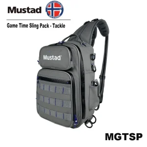 2024 New MUSTAD Game Time Hip Bag - Tackle - M Waterproof Waist Bag With Sufficient Storage Space For Ooutdoor Fishing 1