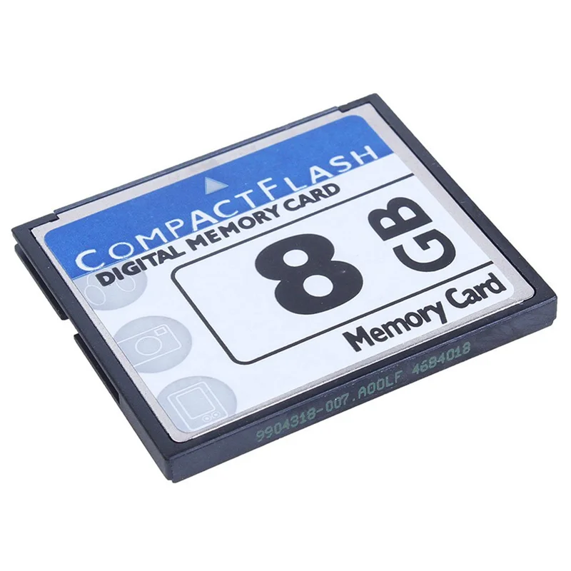 GO-10X Professional 8GB Compact Flash Memory Card(White&Blue) 2